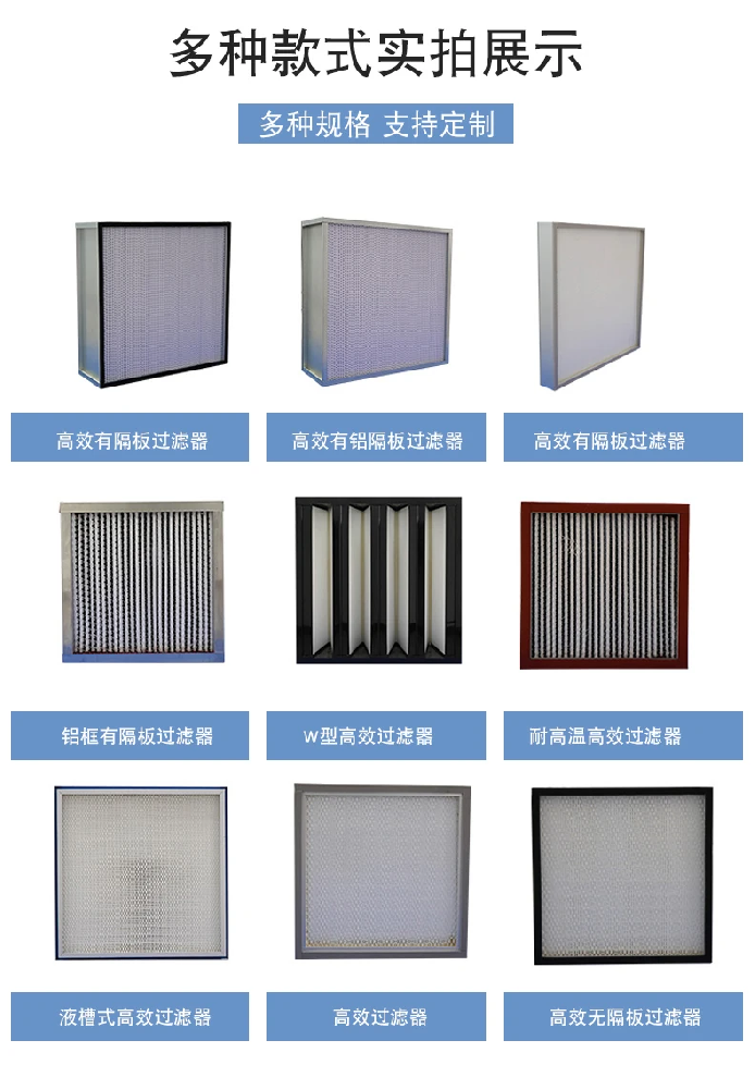 初效，中效，高效過濾器的區(qū)別是什么？